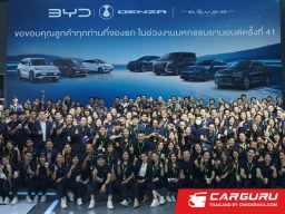 เรเว่ ออโตโมทีฟ กวาดยอดจองทะลุ 7,615 คัน จาก BYD และ DENZA ใน Motor Expo 2024 พร้อมกระแสตอบรับของ BYD SEALION 7