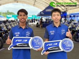 ยามาฮ่าส่ง 2 นักบิดดาวรุ่ง R3 bLU cRU Asia-Pacific ลุยศึก R3 bLU cRU Super Finale ที่โปรตุเกส