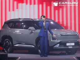 KIA แทคทีม เจฟ ซาเตอร์ จัดงานฉลองการทรานส์ฟอร์มแบรนด์และความสำเร็จของ The Kia EV5 ในงาน "Make A Bold Move With The Kia EV5"