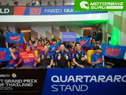 Yamaha จัดหนักรับ ThaiGP 2025 ด้วยโปรฯ ส่วนลด 20% บัตร Yamaha Stand, Quartararo Standและลุ้นรับ R15 Connected พร้อมหมวกกันน็อก Limited Edition