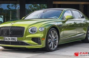 New Bentley Flying Spur Speed มากับเฉดสีใหม่ Tourmaline Green และสมรรถนะจากขุมพลัง Ultra Performance Hybrid V8 ในราคา 25.5 ล้านบาท