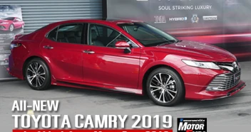 All New Toyota Camry 2019 พร้อมให้สัมผัสในงาน Motor Expo 2018