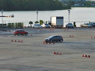 แอบส่องลาน Test Drive ริมทะเลสาบในงานมอเตอร์โชว์ 2017