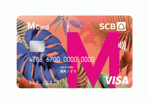 บัตรเดบิต SCB M VISA-ธนาคารไทยพาณิชย์ (SCB)