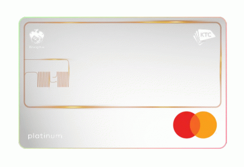 บัตรเครดิต KTC - KTC Digital Platinum Mastercard-บัตรกรุงไทย (KTC)