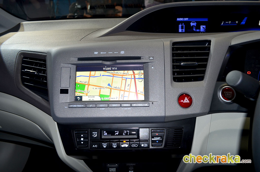 Honda Civic Hybrid Navi ฮอนด้า ซีวิคไฮบริด ปี 2013 : ภาพที่ 17