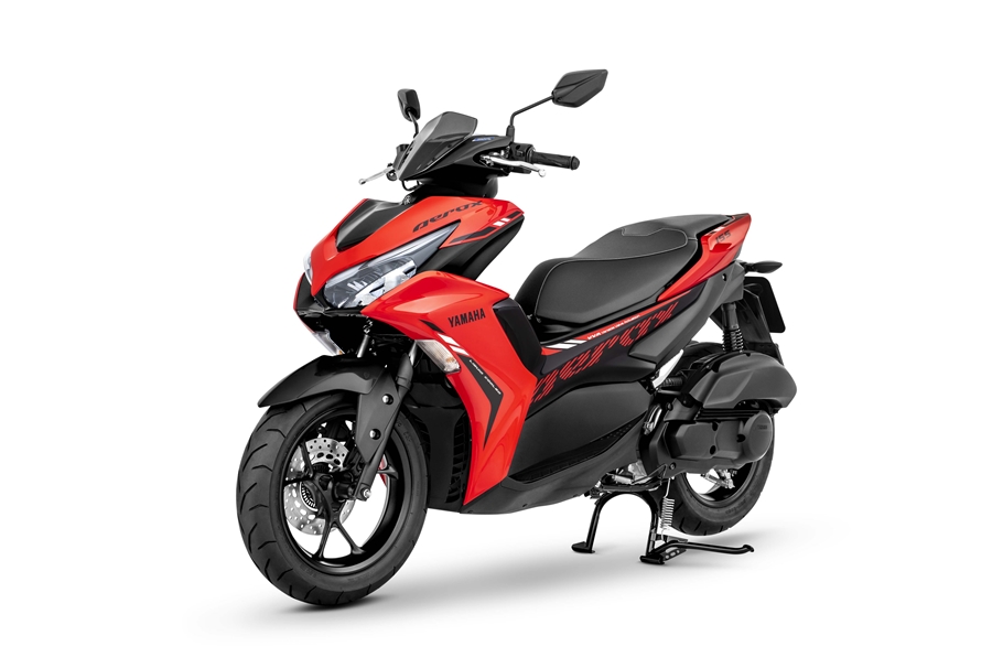 Yamaha Aerox 50 бело красный